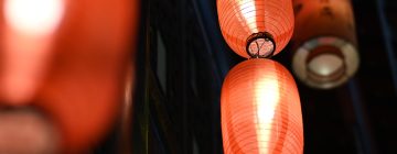桔子视频国漫崛起专题活动横幅，中国风水墨画背景配合现代动漫角色，展现国漫新风貌